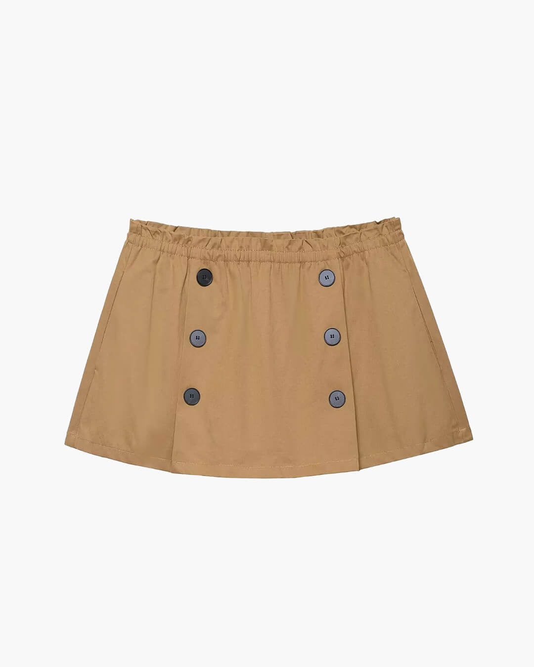 Ensemble jupe-short et veste Kate à col montant et ceinture
