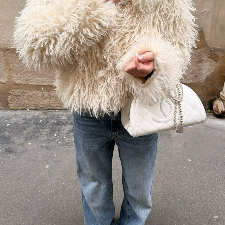 Manteau en fausse fourrure Priscilla
