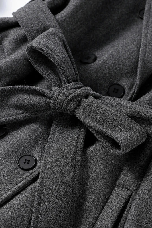 SOKYND Amelia Autumn Winter Coat Coats & JacketsBurgundyS