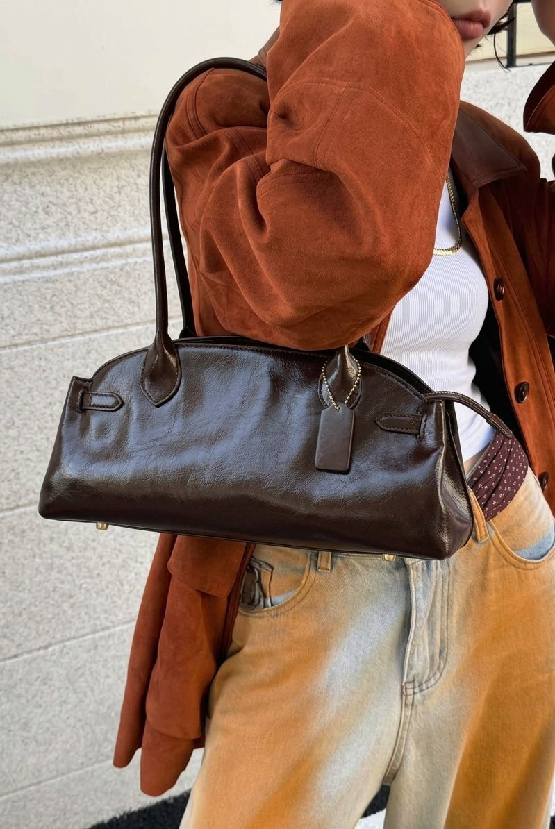 SOKYND Audrey Elongated Shoulder Bag BagSOKYND-923671-BRO-OS-50583Brown