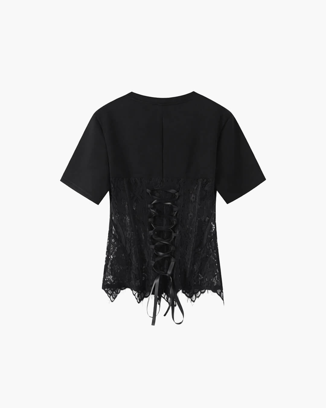 SOKYND Hailee Lace Corset Top TopsUa1772777205912592535BrownS