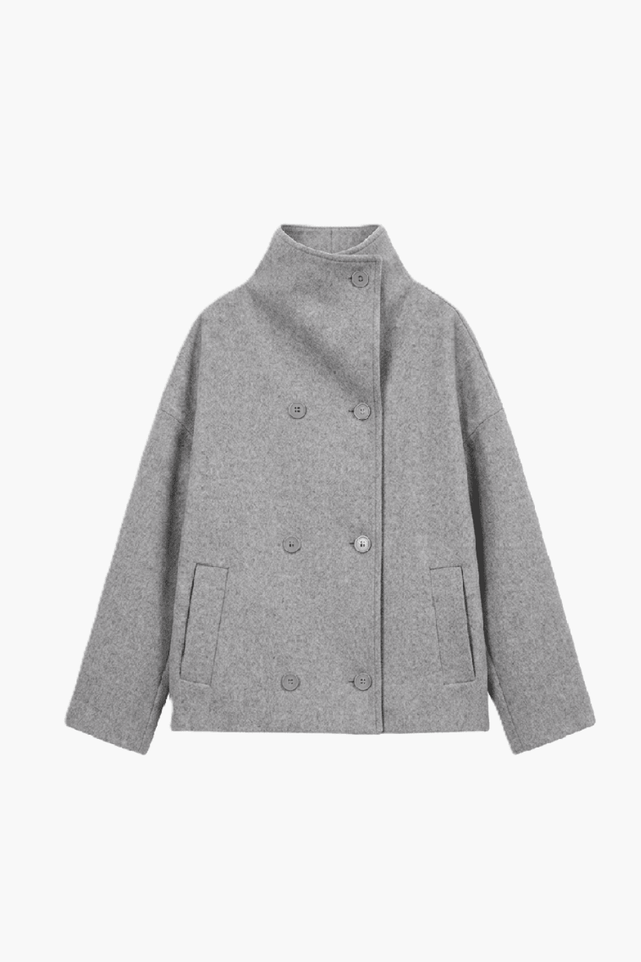 SOKYND Rikka Jacket with Stand Collar Coats & JacketsTa1767356248736672430BeigeXS