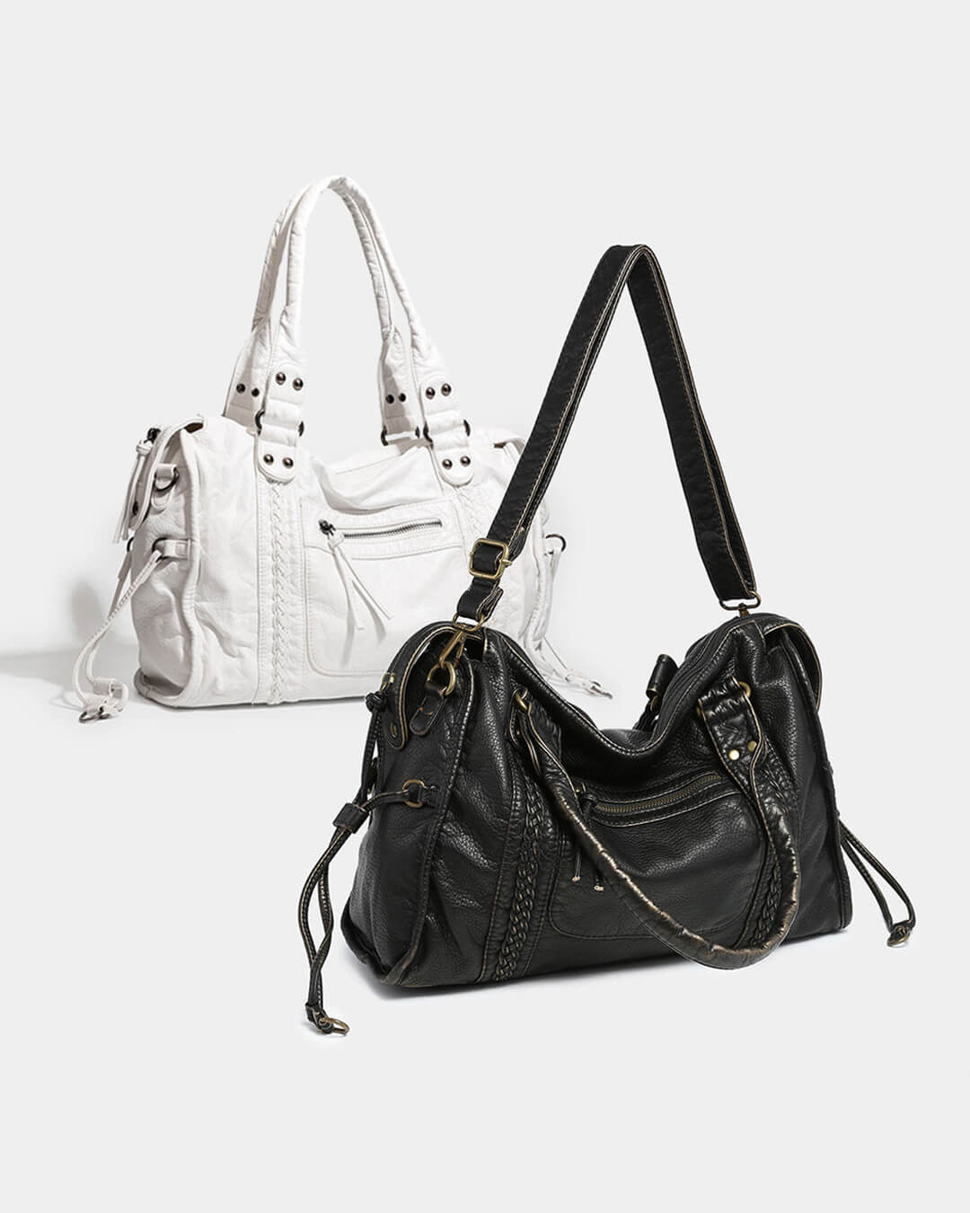 SOKYND Sandra Shoulder Bag BagSOKYND-695831-WHI-OS-87127White