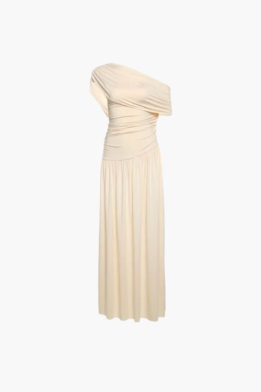 SOKYND Yvonne One Shoulder Maxi Dress Dressesrq1772777205898388708BeigeS