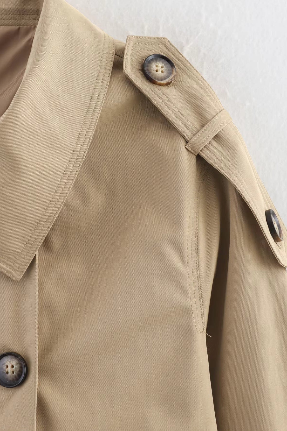 SOKYND Zoe Beige Double Breasted Trench CoatSOKYND-986391-BEI-M-56759BeigeM