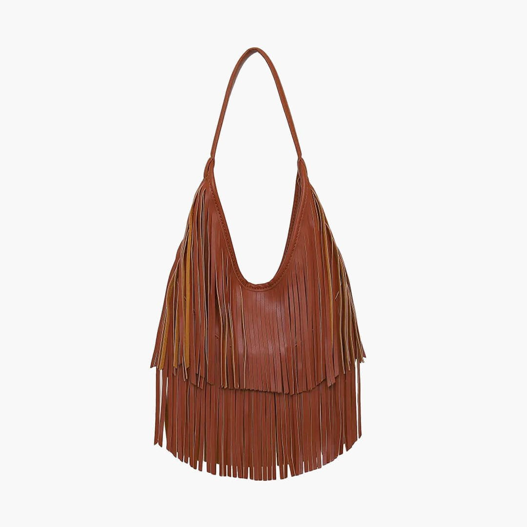 Rebecca Tasseled Hobo Bag
