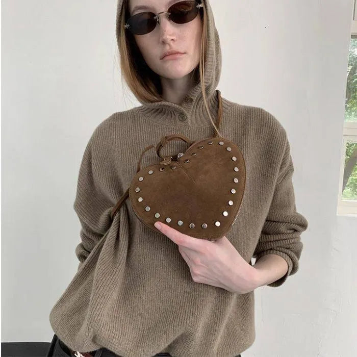 Erica Vintage Faux Suede Crossbody