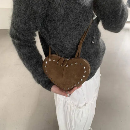 Erica Vintage Faux Suede Crossbody