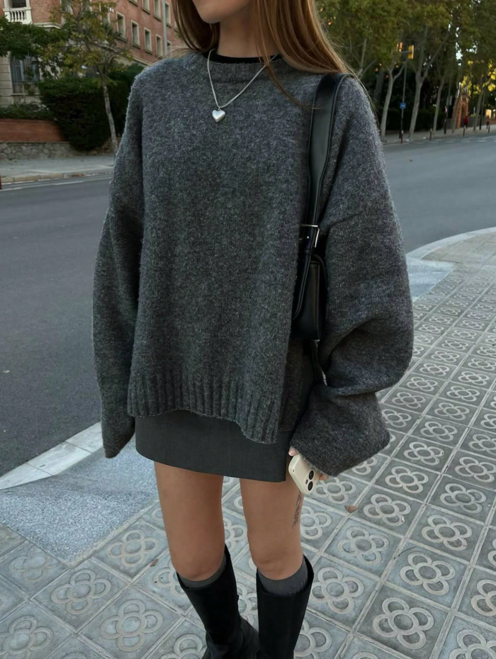 Lara Pull Tricot Côtes