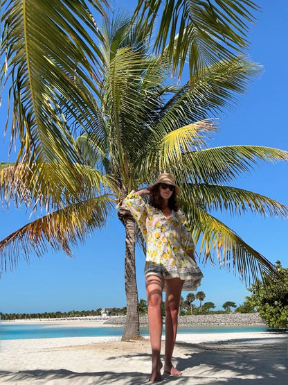 Madison Raffia Bucket Hat