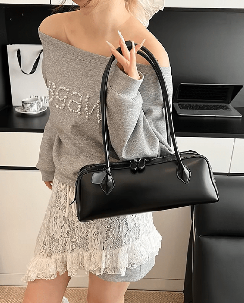 Emily Vintage Crossbody en cuir synthétique