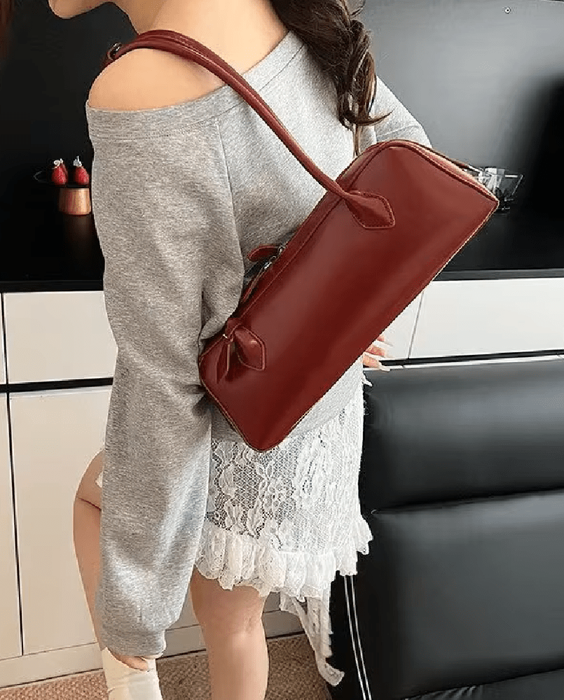 Emily Vintage Crossbody en cuir synthétique