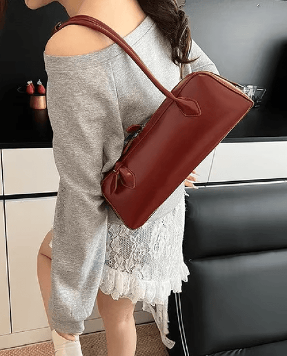 Emily Vintage Crossbody en cuir synthétique