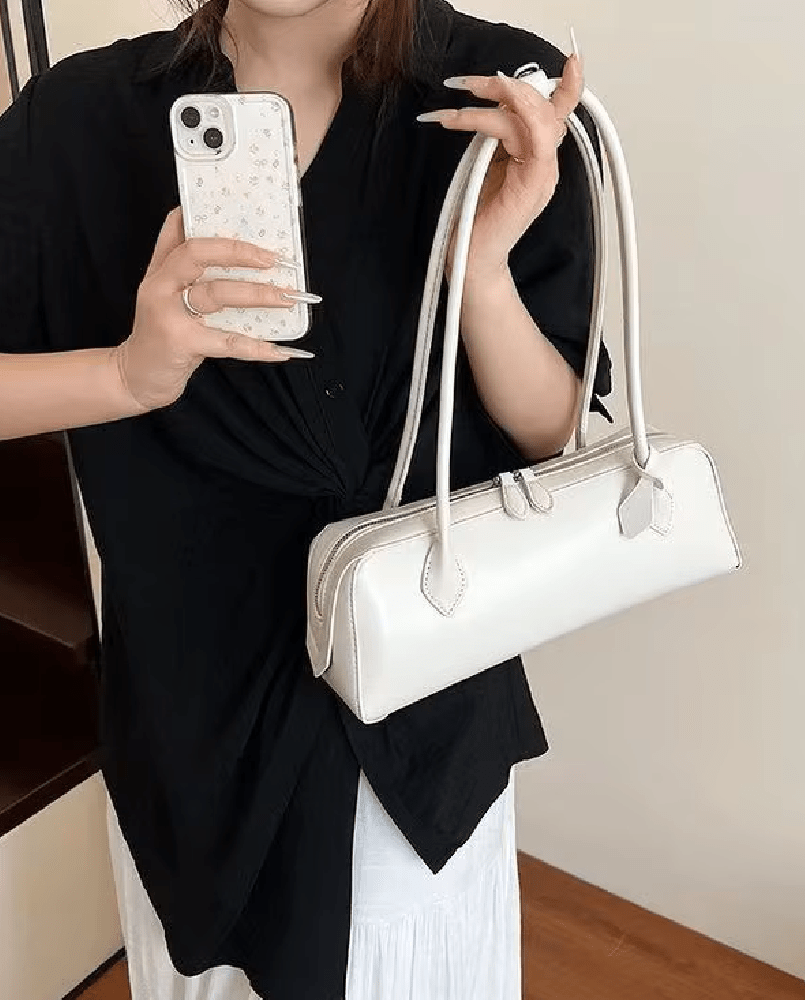 Emily Vintage Crossbody en cuir synthétique