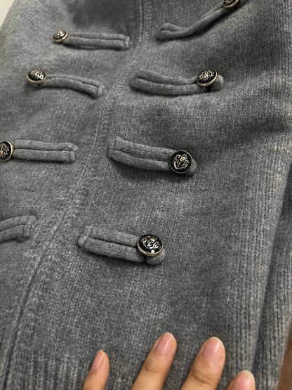 Amelia Turtleneck Zip Knit Cardigan