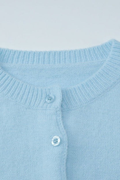 Palma Button Front Knit Cardigan