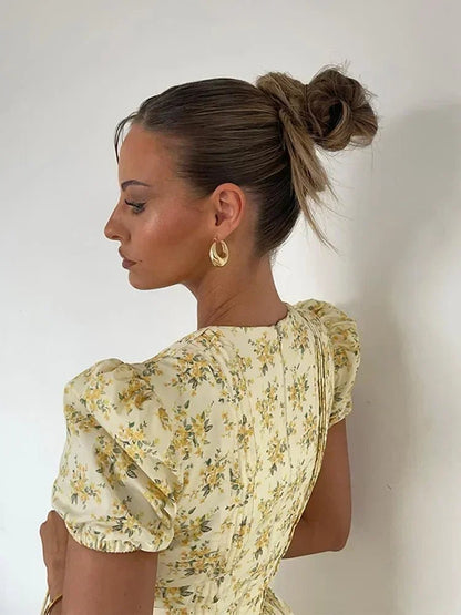 Anya Robe Mini à Encolure V