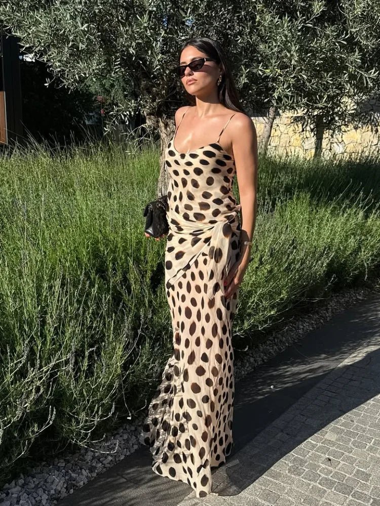 Robe nuisette imprimée Sophia