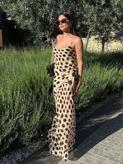 Robe nuisette imprimée Sophia