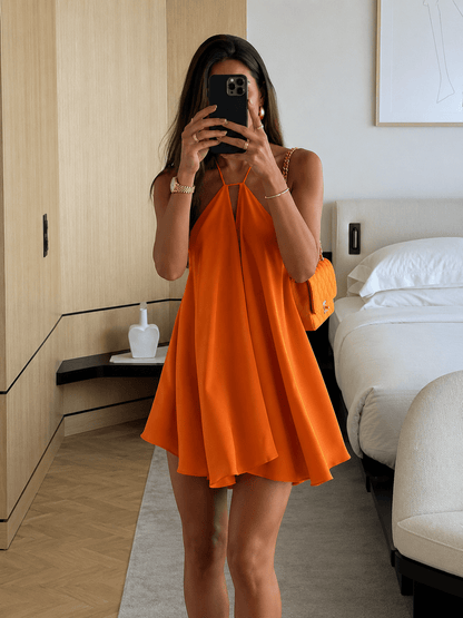 Robe courte Halter Harper