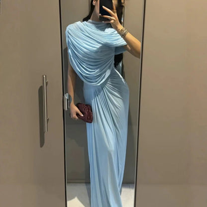 Margot Robe Maxi Bodycon en Mesh Élégante
