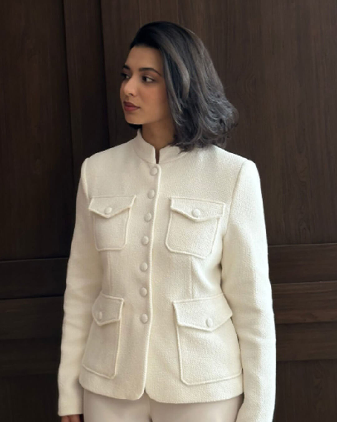 Veste Angela col montant