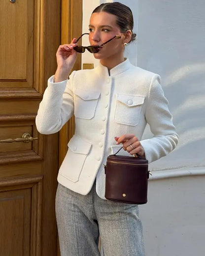 Veste Angela col montant