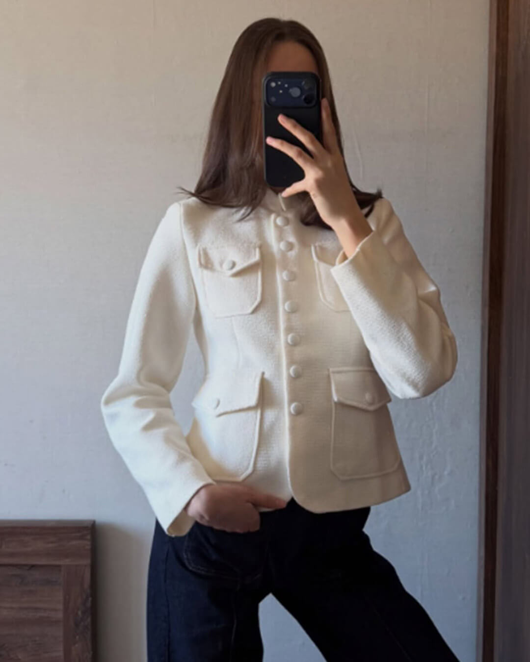 Veste Angela col montant