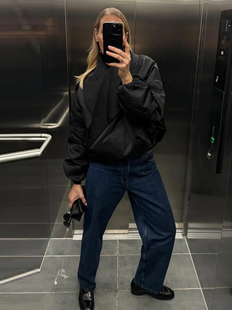 Veste bomber oversize Claudia