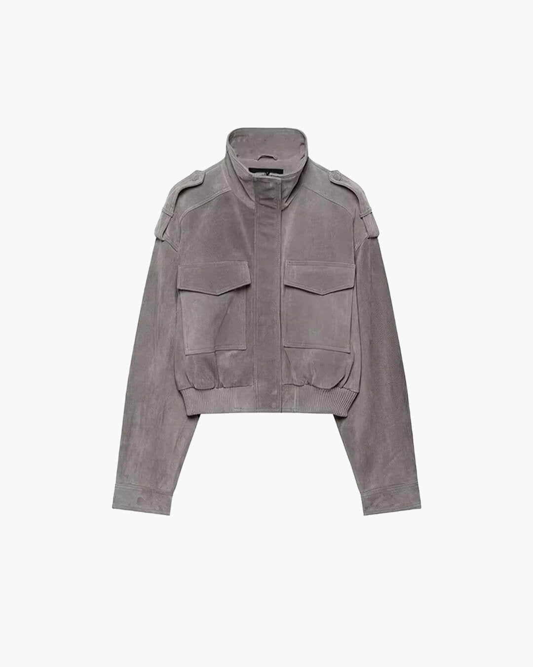 Veste courte Nina en faux suède