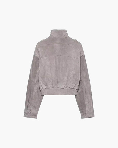 Veste courte Nina en faux suède