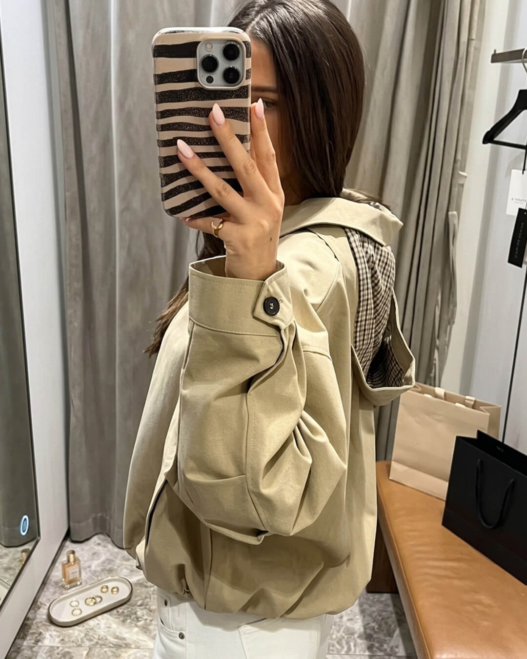 Nicole Hooded Zip Jacket