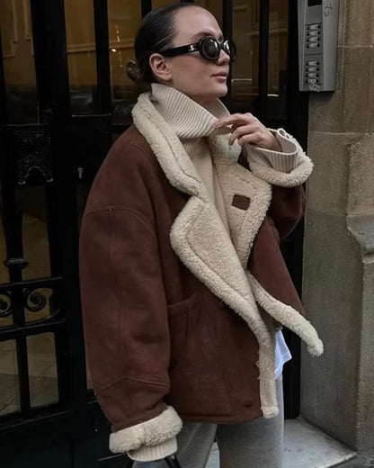Blouson moto Jane en similicuir