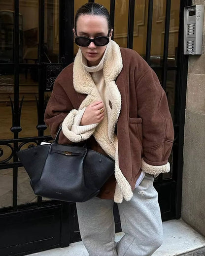 Blouson moto Jane en similicuir