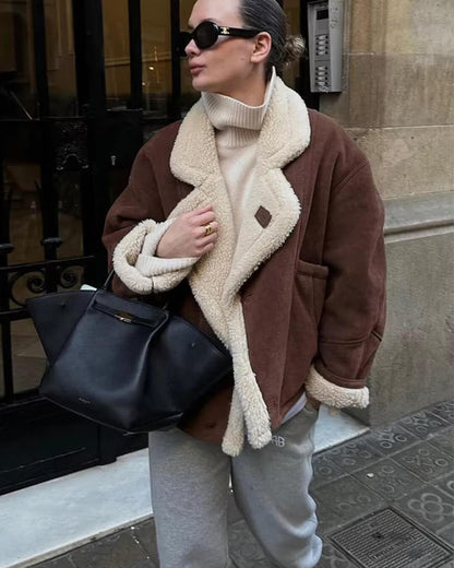 Blouson moto Jane en similicuir