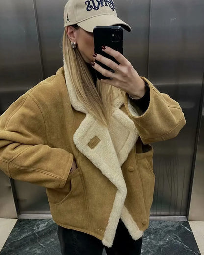 Blouson moto Jane en similicuir