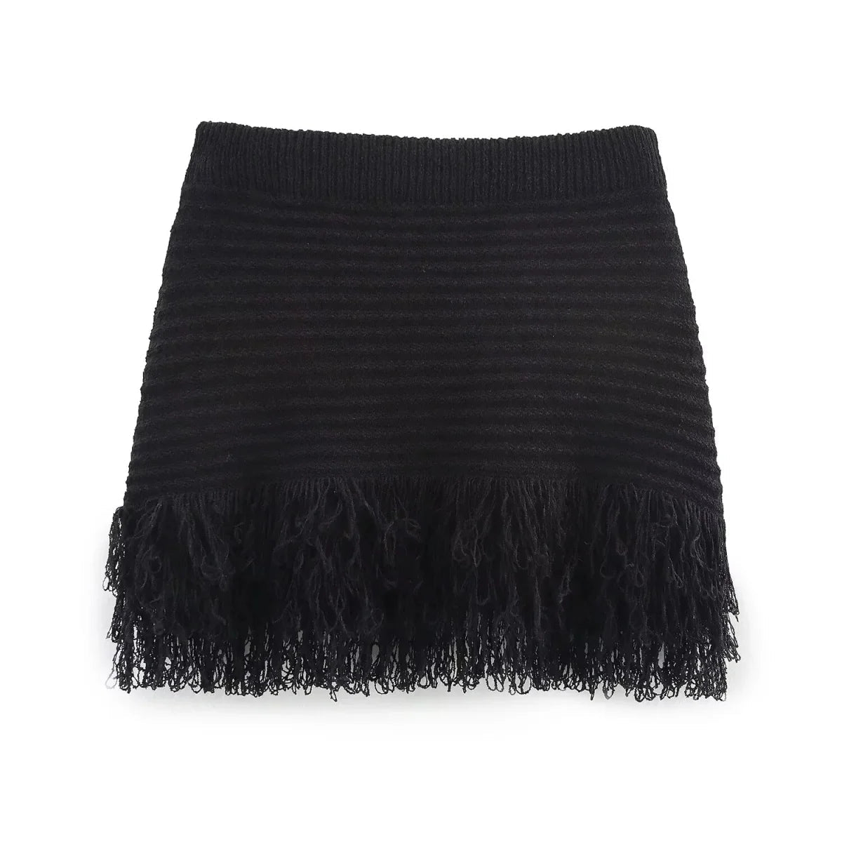 Sophia Knitted Tassel Skirt Set