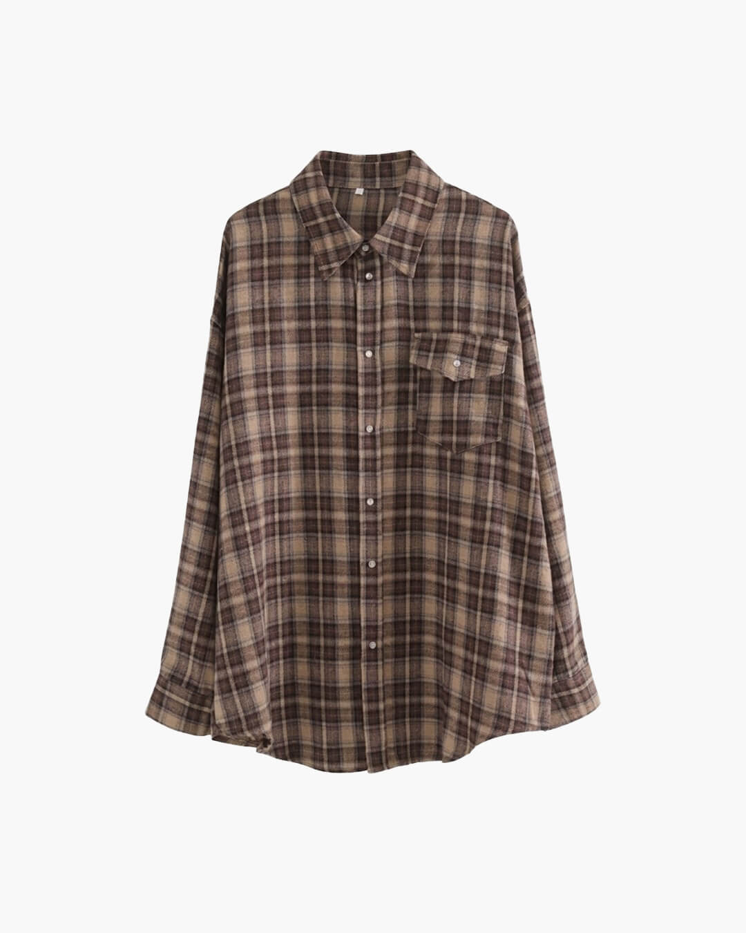 Karen Oversized Plaid Shirt