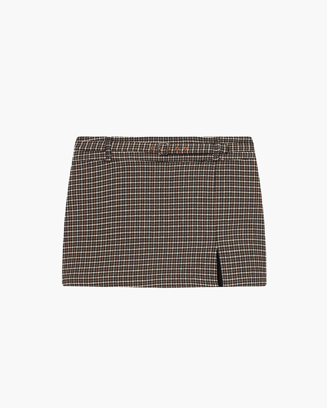 Veste zippée à motif pied-de-poule Hannah