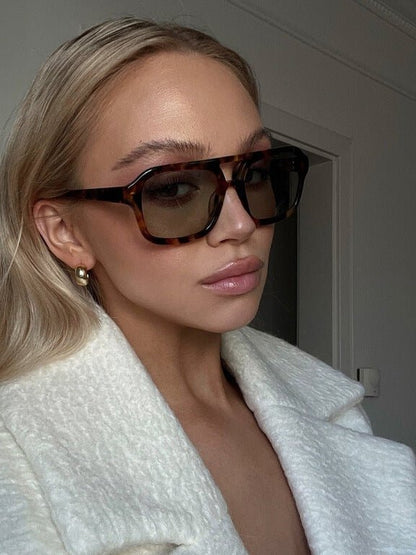 Lunettes de soleil Jenny oversize œil de chat