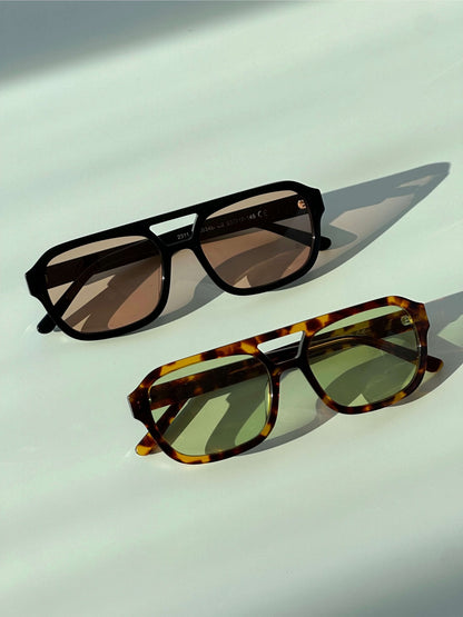Lunettes de soleil Jenny oversize œil de chat
