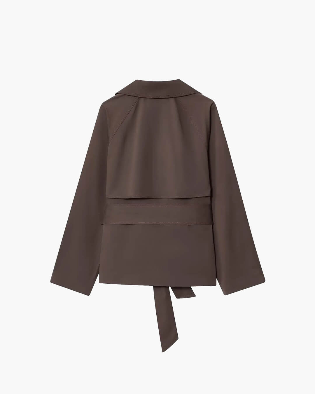 SOKYND Aliya Belted Short Trench Coat Coats & Jacketsnd1774219786678506933BlackXS