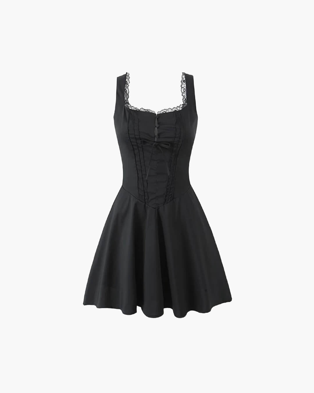 SOKYND Anikka Sleeveless Lace Up Back Dress Dresses1005008269228899-;oj1772479400888156614BlackS
