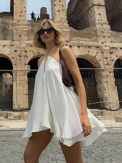 SOKYND Bernadette Off-Shoulder Hollow Out Summer Dress DressesSOKYND-917207-WHI-S-86679WhiteS