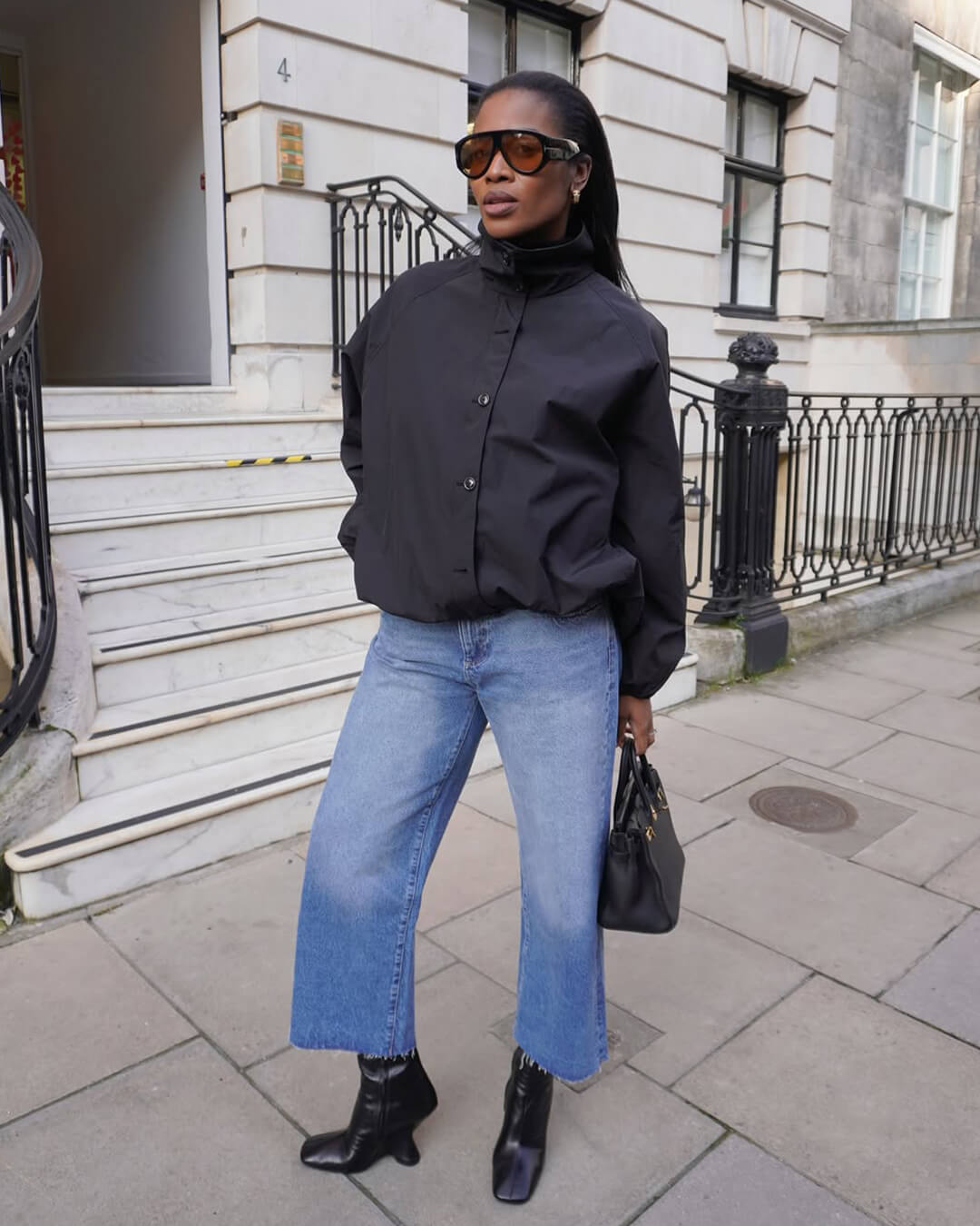 SOKYND Celeste High - Neck Jacket Coats & JacketsRedM