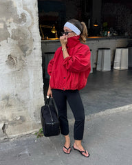 Gina Veste à col montant