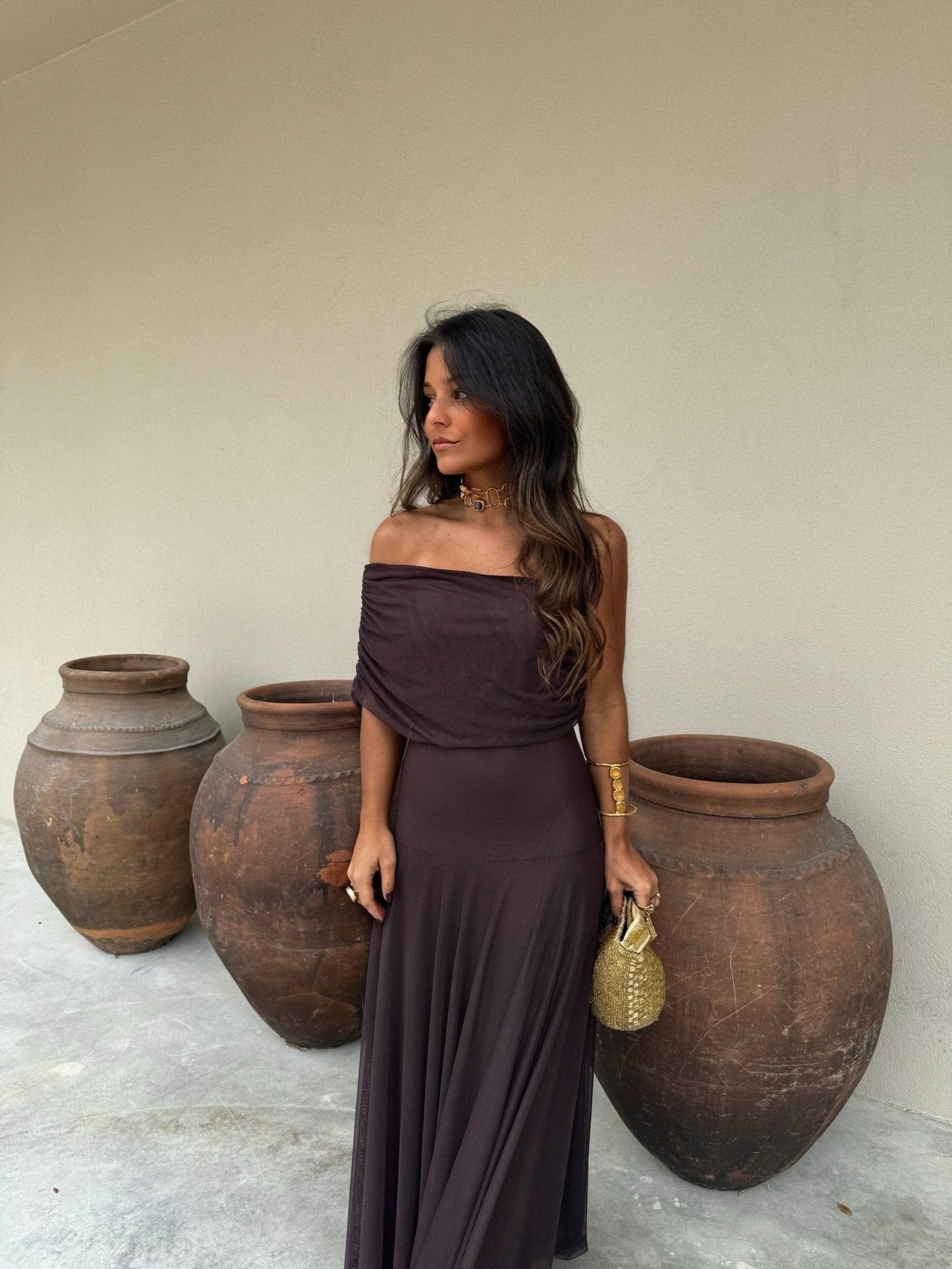 SOKYND Clarice Mesh Maxi Dress Dressesfi1772777205906543048M