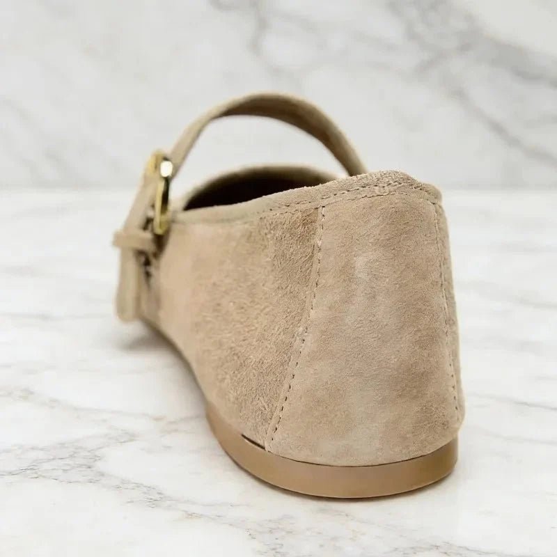 SOKYND Dunja Suede Ballet Flats Shoes42