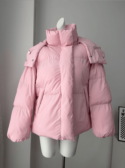 SOKYND Ellie Lightweight Puffer Jacket JacketPinkS