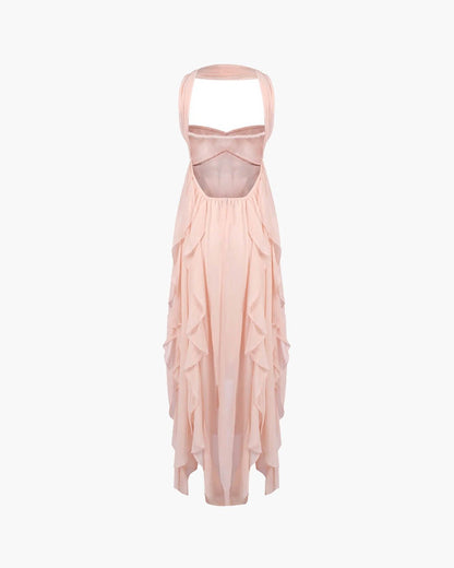 SOKYND Emmi Strapless Ruffled Maxi Dress DressSOKYND-866519-BAB-S-82775Baby PinkS